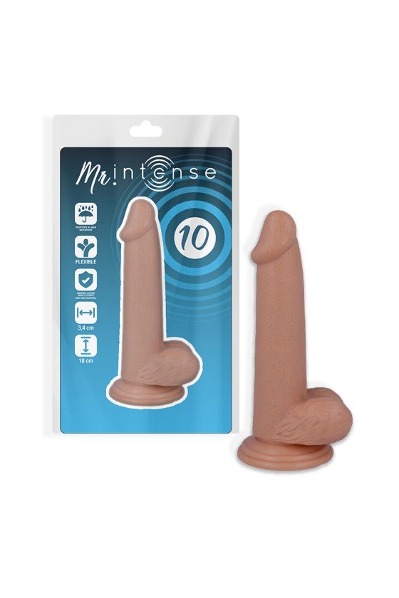 MR INTENSE - 10 GALO REALISTA 18 -O- 3,4CM