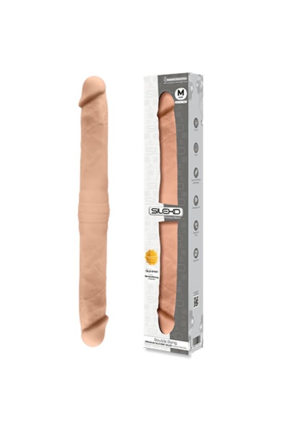 SILEXD - DOPPELTER REALISTISCHER PENIS PREMIUM SILEXPAN SILIKON 42.5 CM