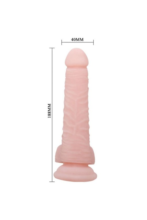 BAILE - DILDO NATURAL SUPER REALISTA 18,8 CM