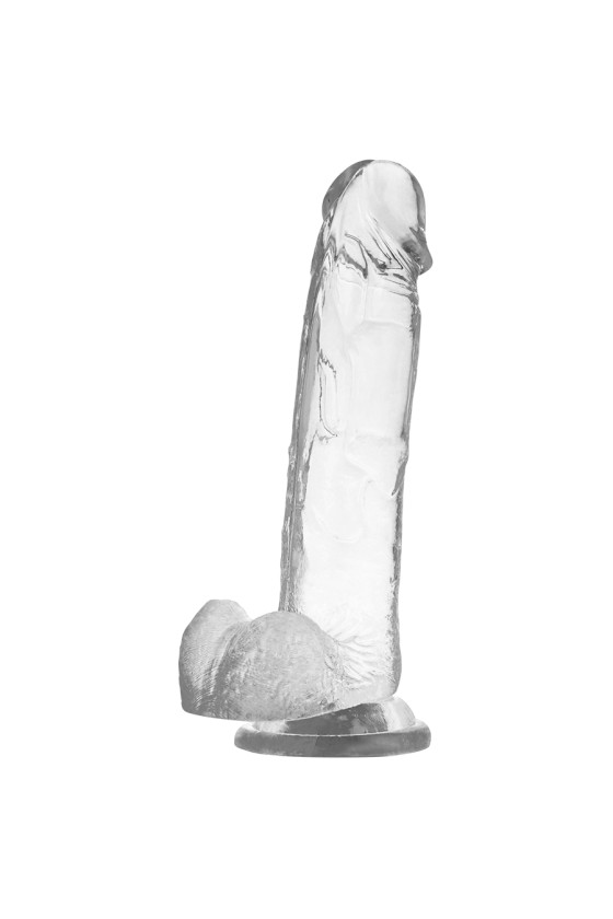 X RAY - CLEAR COCK WITH BALLS 22 CM X 4.6 CM