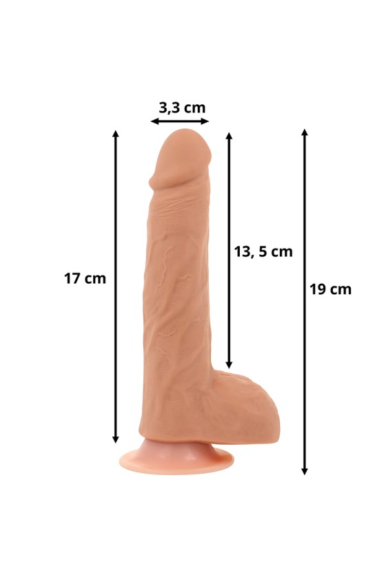 OHMAMA - DILDO ARRIBA Y ABAJO CON FUNCIÓN CALOR Y CONTROL REMOTO