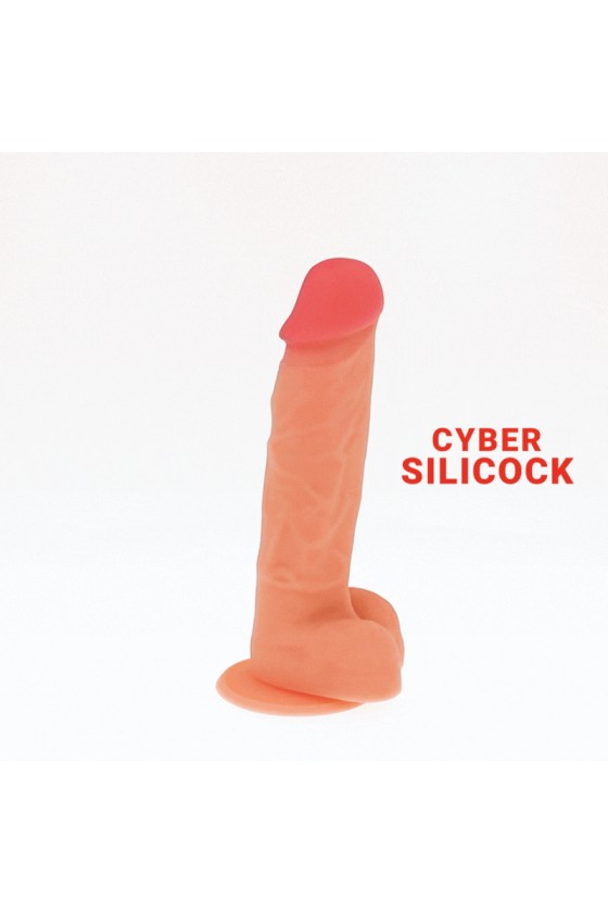 CYBER SILICOCK - OLIVER SILICONA LÍQUIDA SUAVE ULTRA REALISTA 19 CM