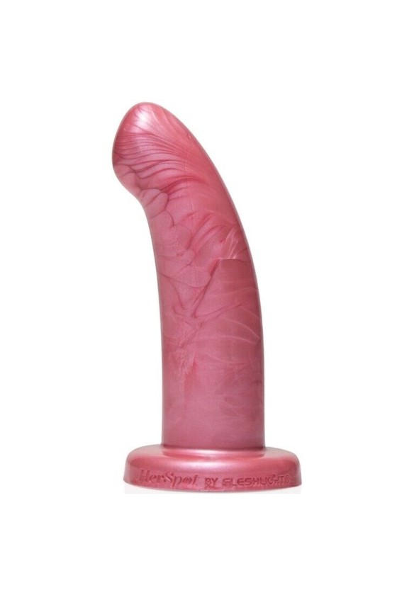 HERSPOT FLESHLIGHT - CONSOLADOR CURVO ROSA DORADA S