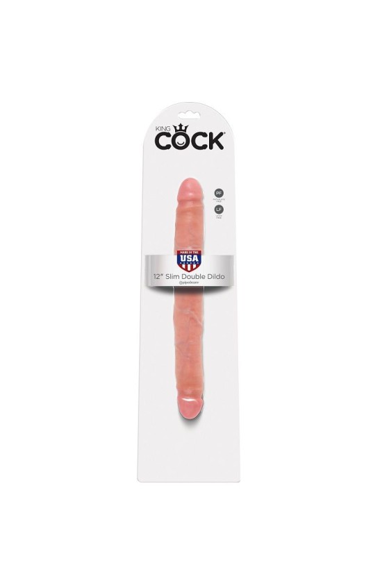 KING COCK - GODE DOUBLE NATUREL 30 CM