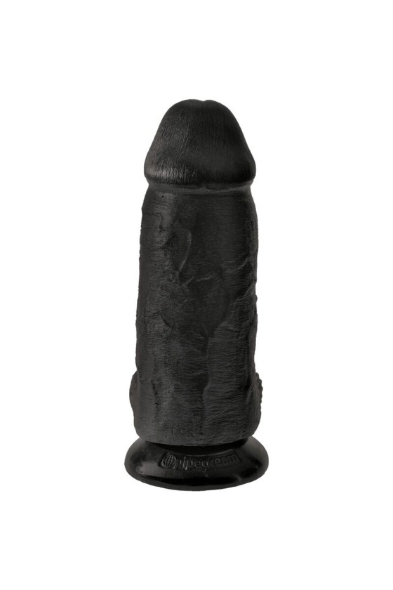 KING COCK - CHUBBY REALISTIC PENIS 23 CM BLACK