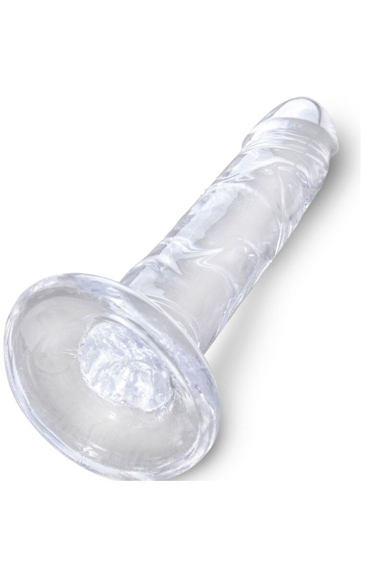 KING COCK - CLEAR PENE REALISTICO 15.5 CM TRASPARENTE