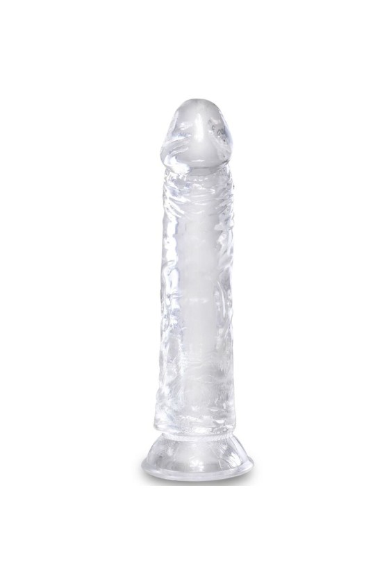 KING COCK - KLARER REALISTISCHER PENIS 19.7 CM TRANSPARENT