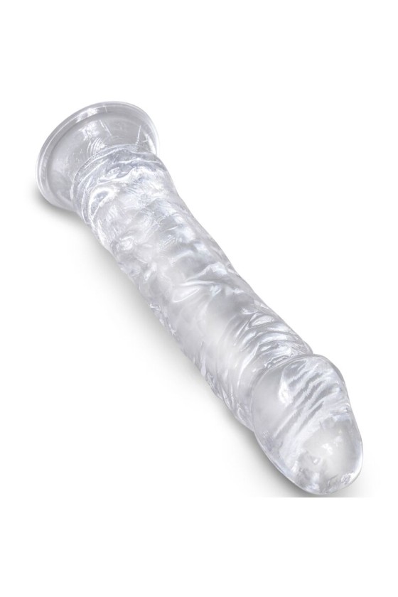 KING COCK - KLARER REALISTISCHER PENIS 19.7 CM TRANSPARENT