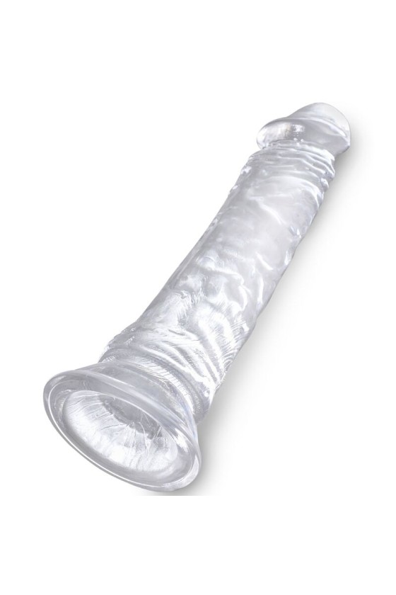 KING COCK - PÉNIS RÉALISTE CLAIR 19.7 CM TRANSPARENT