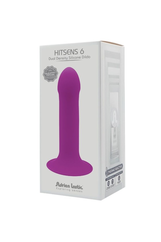 ADRIEN LASTIC - GODE EN SILICONE HITSENS 6 VIOLET