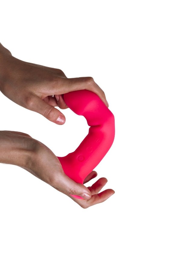 ADRIEN LASTIC - HITSENS VIBE 2 DILDO SILICONA ROSA