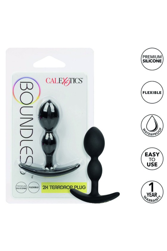 CALIFORNIA EXOTICS - BOUNDLESS 2X TEARDROP PLUG