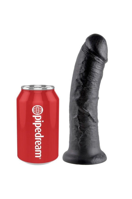 KING COCK - 8 DILDO BLACK 20.3 CM