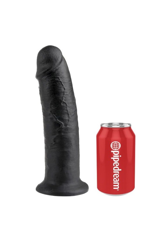 KING COCK - 10 DILDO NEGRO 25 CM