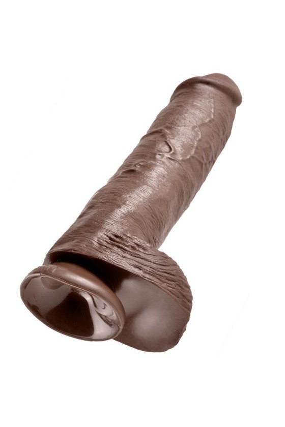 KING COCK - 11 DILDO BRAUN...