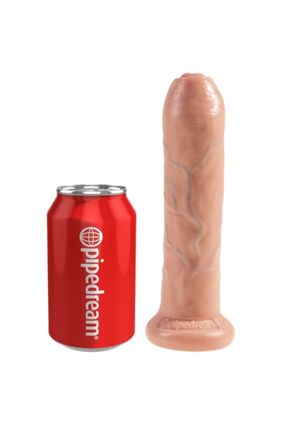 KING COCK - DILDO REALÍSTICO CARNE SEM CORTES 21 CM