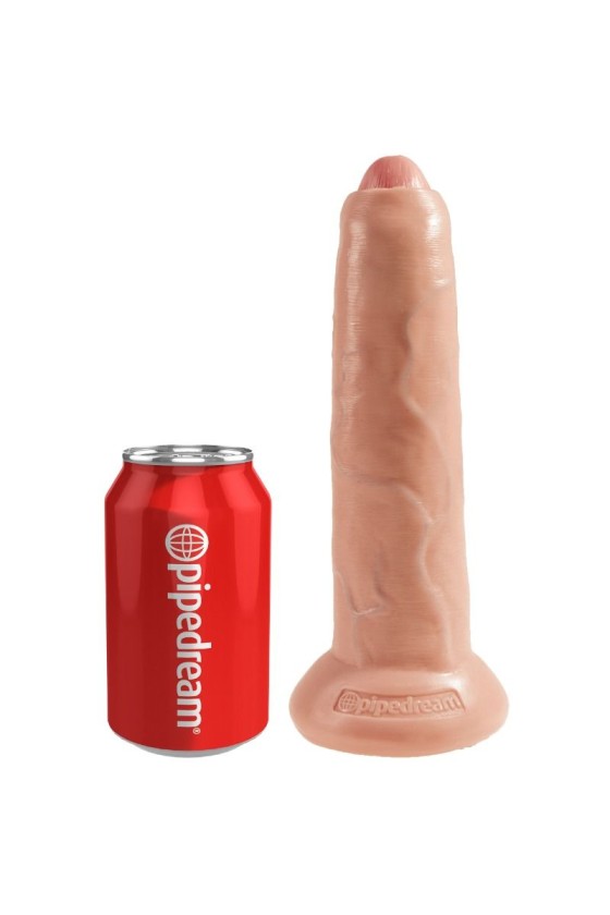 KING COCK - REALISTISCHER DILDO UNGESCHNITTENES FLEISCH 23 CM