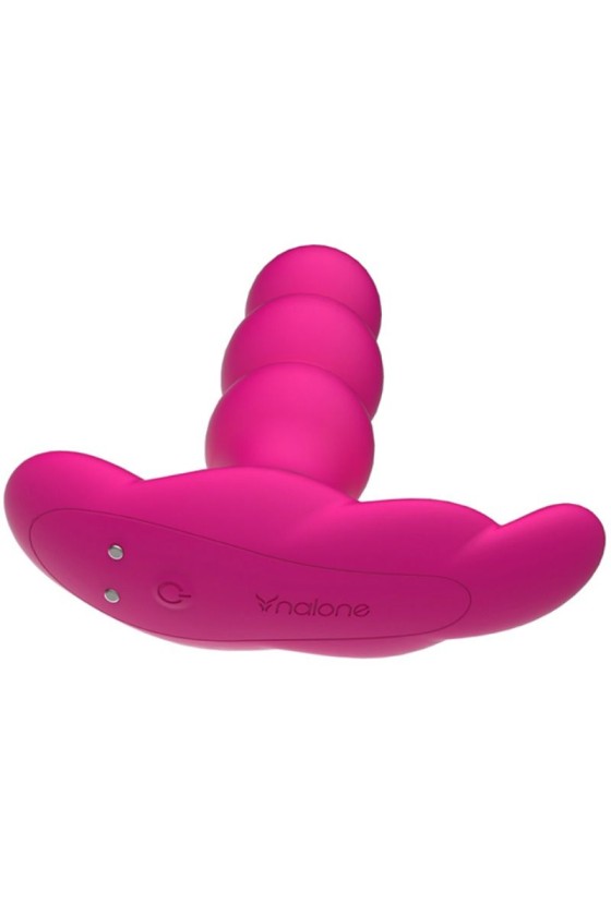 NALONE - CONTROLE REMOTO VIBRADOR ANAL PEARL PRETO