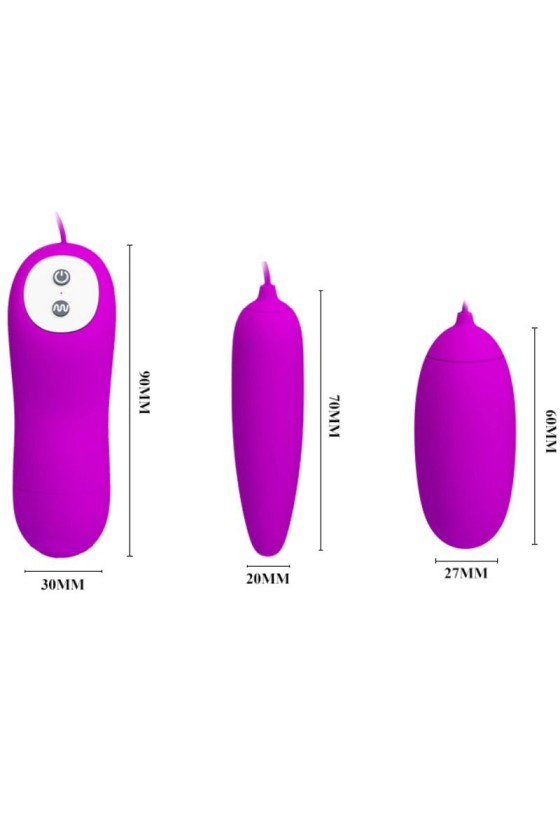 PRETTY LOVE - IRMA DOUBLE VIBRATING EGG