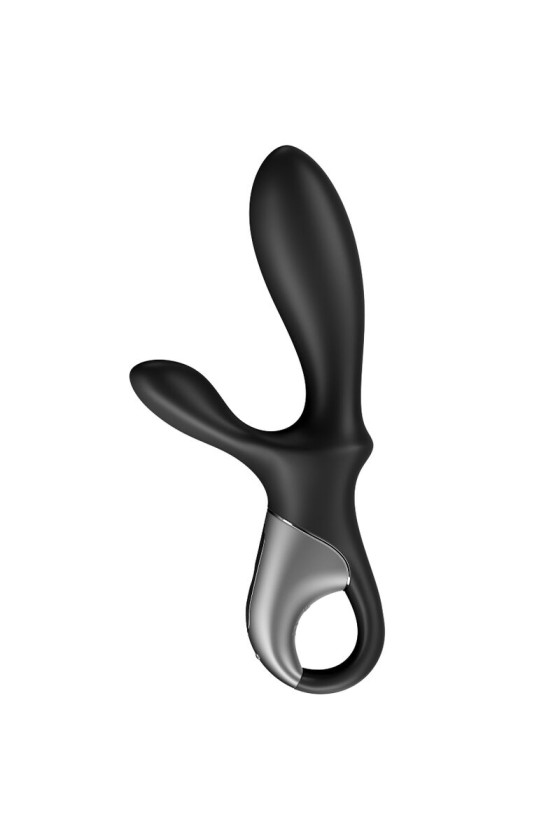 SATISFYER - APPLICATION HEAT CLIMAX+ VIBRATEUR ANAL NOIR