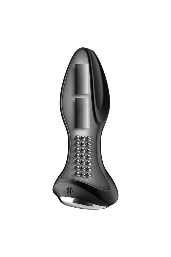 SATISFYER ROTATOR PLUG 2+ VIBRATING PLUG APP - VERMELHO