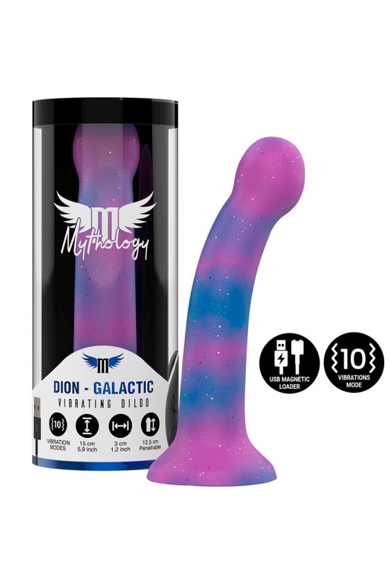 MYTHOLOGY - DION GALACTIC DILDO S - VIBRATEUR WATCHME TECHNOLOGIE SANS FIL COMPATIBLE