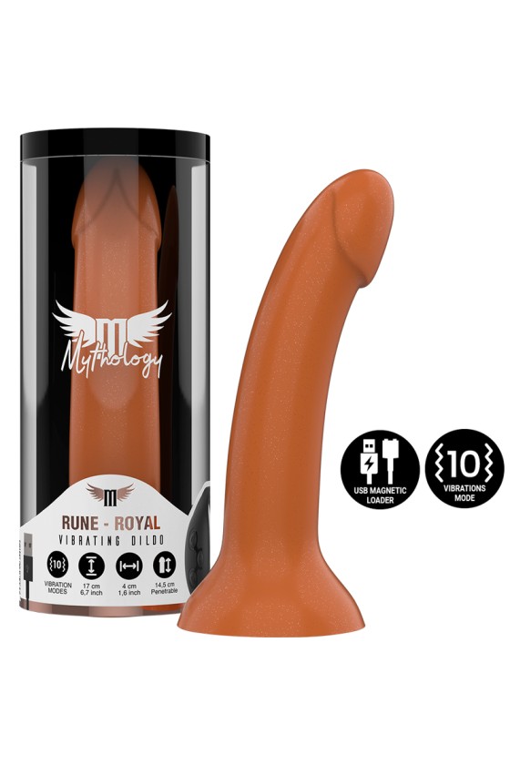 MYTHOLOGY - RUNE ROYAL DILDO M - VIBRATOR WATCHME WIRELESS TECHNOLOGY COMPATIBLE