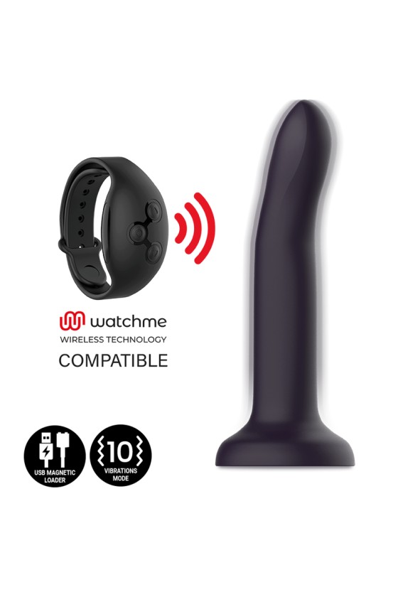 MYTHOLOGY DUMAN MYSTIC DILDO S - VIBRATEUR WATCHME TECHNOLOGIE SANS FIL COMPATIBLE