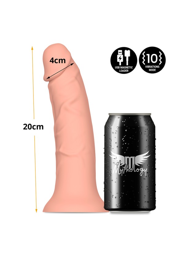 MITOLOGÍA - ASHER ORIGINAL DILDO M - VIBRADOR COMPATIBLE CON TECNOLOGÍA INALÁMBRICA WATCHME