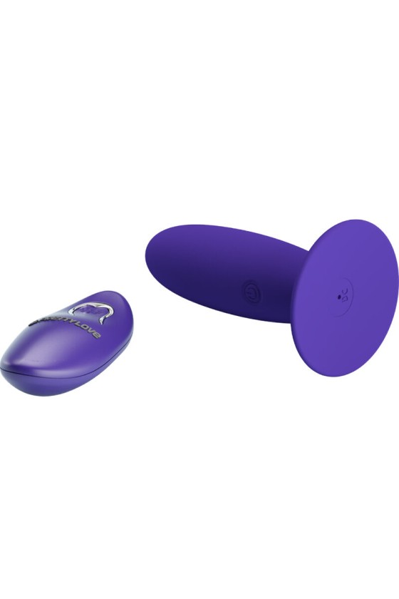 PRETTY LOVE - YOUTH PLUG ANAL VIBRATOR REMOTE CONTROL VIOLET