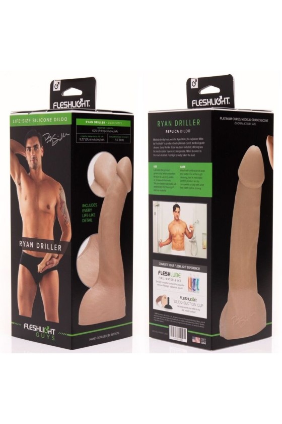 FLESHJACK - RYAN DRILLER DILDO 21 CM