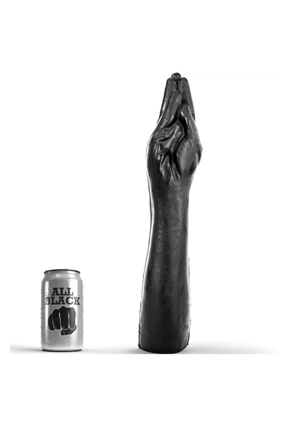 TODO NEGRO - PUÑO FISTING GIGANTE 40 CM