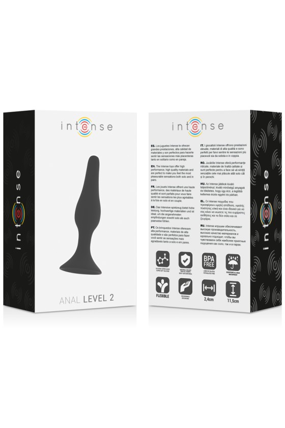 INTENSE - ANAL LEVEL 2 11.5CM BLACK