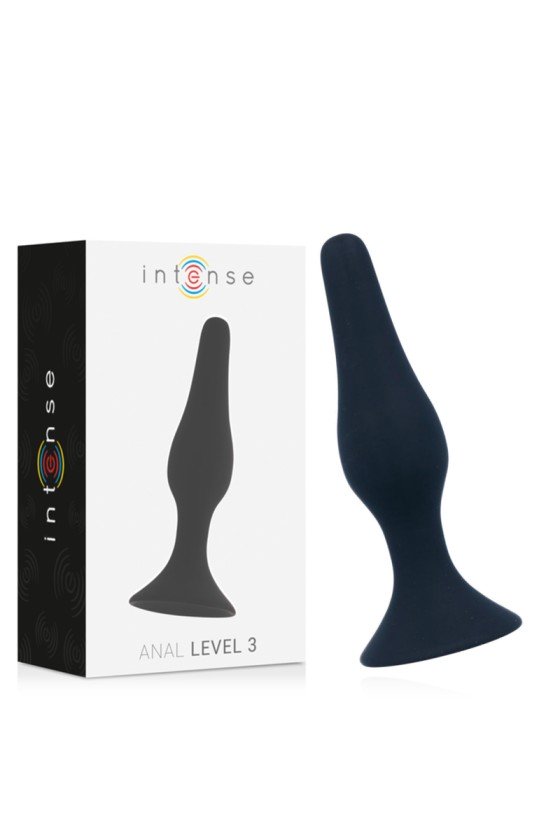 INTENSE - ANAL STUFE 3 12,5CM SCHWARZ