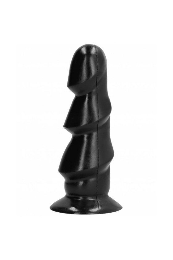 TUDO PRETO - DILDO 17 CM