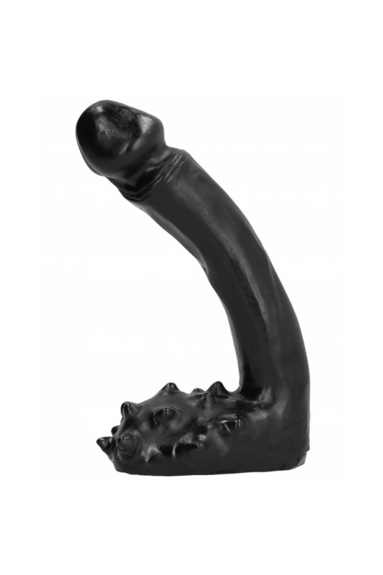 ALL BLACK - DILDO REALISTIC 19 CM