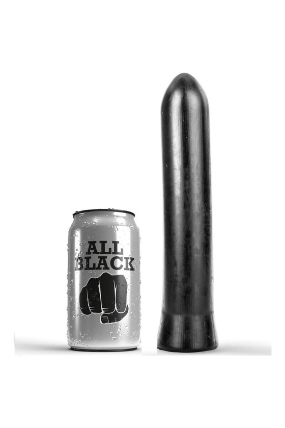 ALL BLACK - DILDO 22 CM