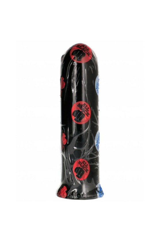 ALL BLACK - DILDO BLACK 19 CM