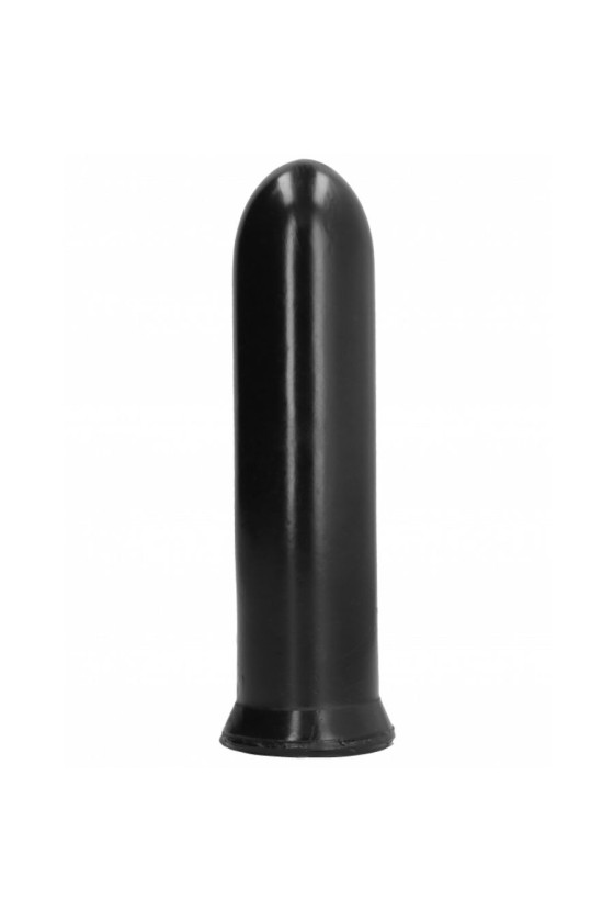 ALL BLACK - DILDO BLACK 19 CM