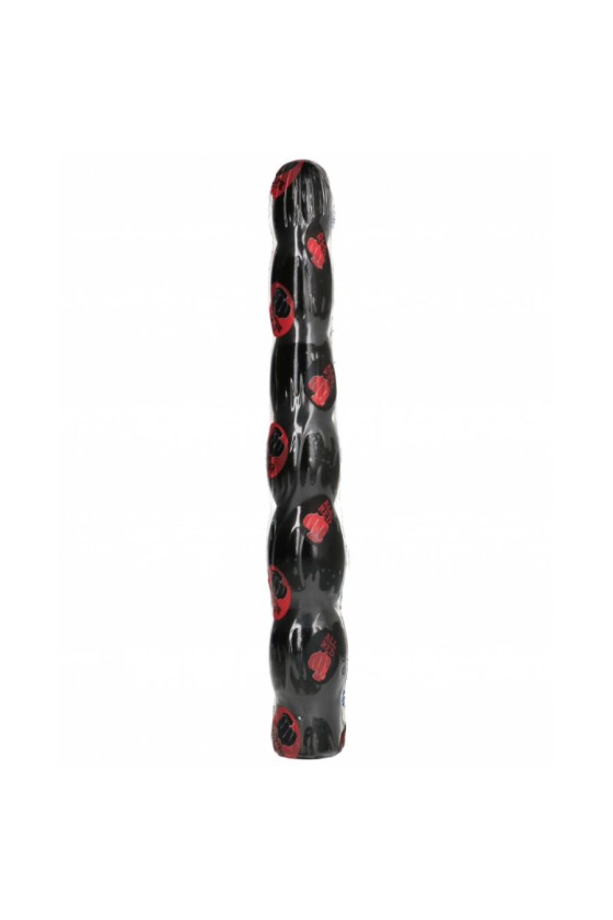 ALL BLACK - DILDO ANALE 32 CM