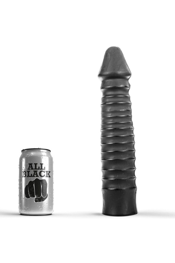 ALL BLACK - DILDO 26 CM