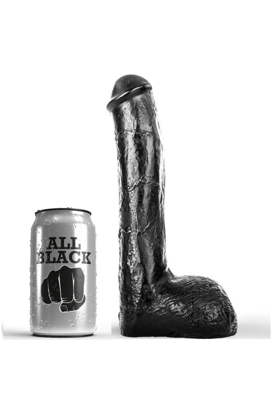 ALL BLACK - PENE ANAL RÉALISTE 23 CM