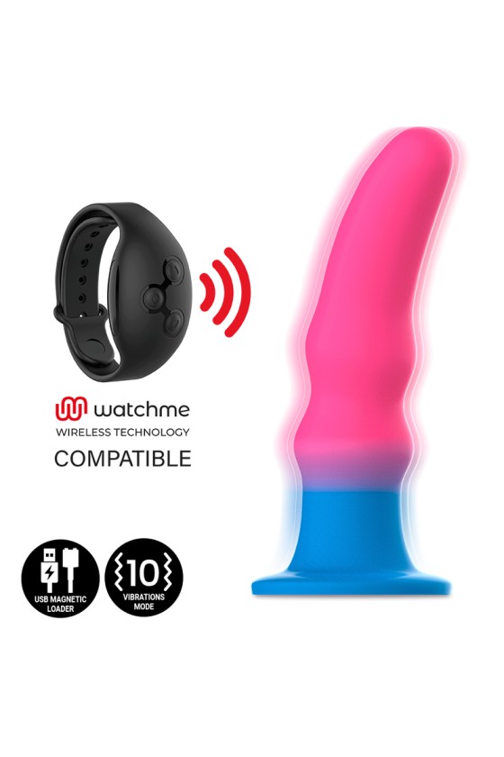 MITOLOGÍA - KUNO UTOPIA DILDO M - VIBRADOR COMPATIBLE CON TECNOLOGÍA INALÁMBRICA WATCHME