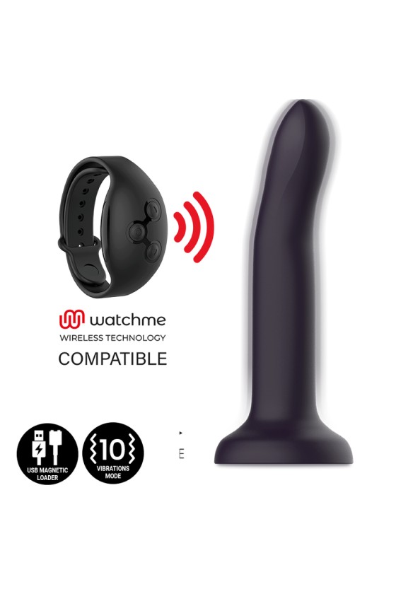 MITOLOGÍA - DUMAN MYSTIC DILDO L - VIBRADOR COMPATIBLE CON TECNOLOGÍA INALÁMBRICA WATCHME