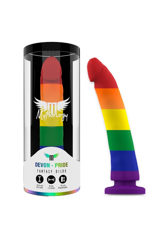 MYTHOLOGIE - DEVON PRIDE DILDO M