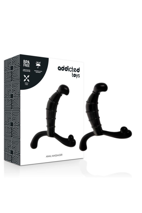 ADDICTED TOYS - PROSTATE ANAL PLEASURE BLACK