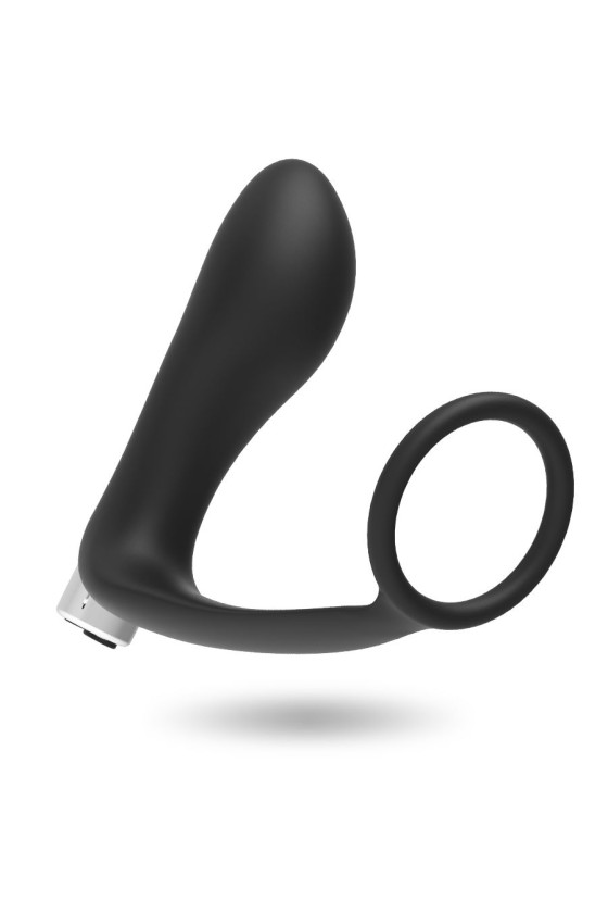 ADDICTED TOYS - PROSTATIC VIBRATOR RECHARGEABLE MODEL 1 - BLACK