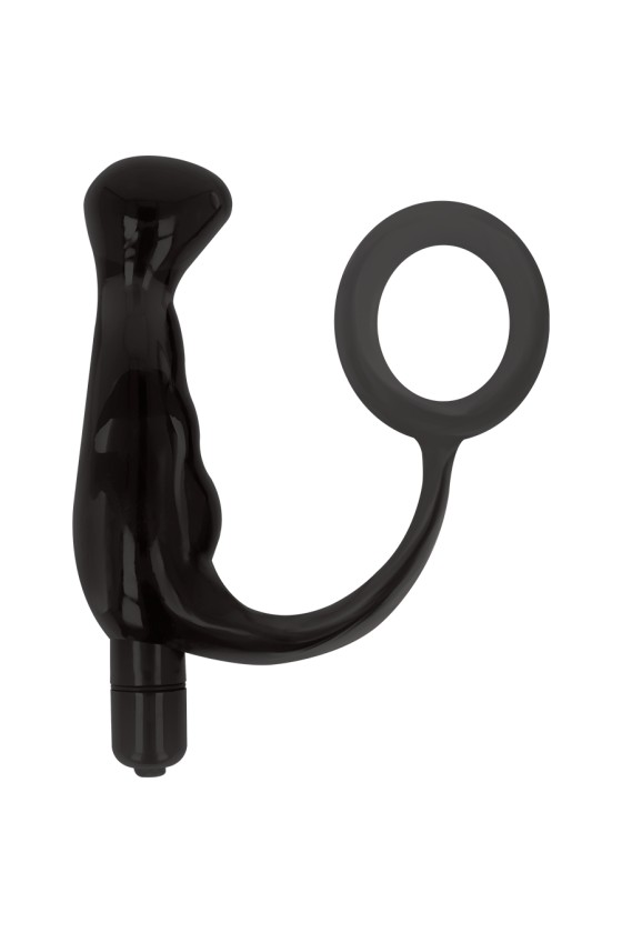 ADDICTED TOYS - VIBRADOR PROST TICO NEGRO 10 CM