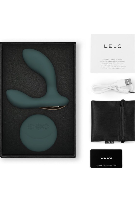 LELO - HUGO 2 MASSAGEADOR DE PRÓSTATA COM CONTROLE REMOTO VERDE