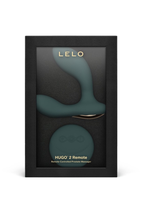 LELO - HUGO 2 MASSAGEADOR DE PRÓSTATA COM CONTROLE REMOTO VERDE